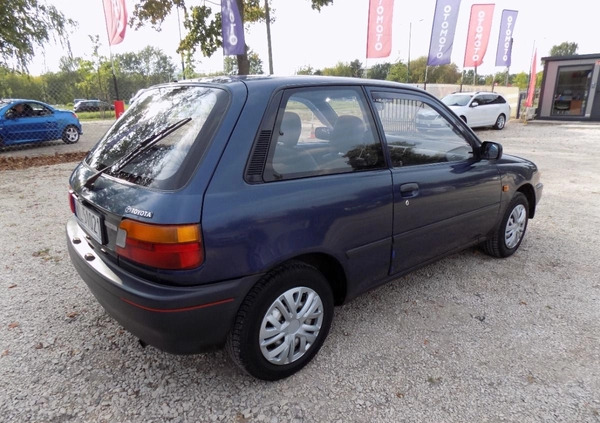 Toyota Starlet cena 2400 przebieg: 227548, rok produkcji 1995 z Kałuszyn małe 46